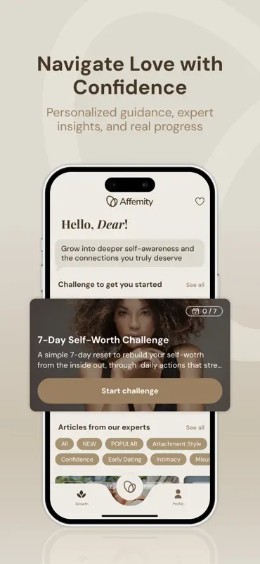 Affemity: Relationship Coach screenshot 1 of 6