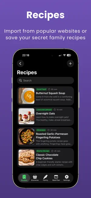 Apron: Recipes & Meal Plans screenshot 3