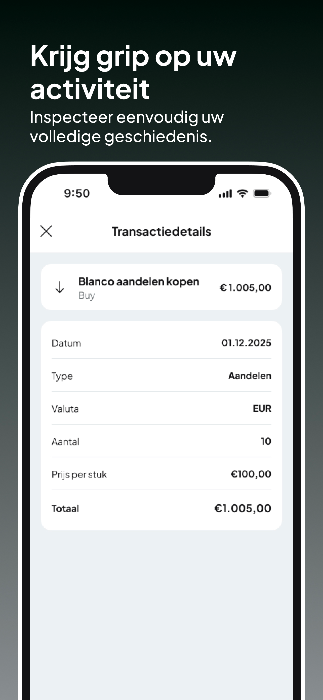Blanco WealthTech Mobile screenshot 5