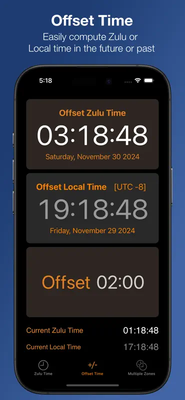 Zulu Time screenshot 2 of 5