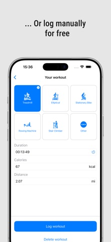 CardioSnap: track any workout Screenshot 4 of 4