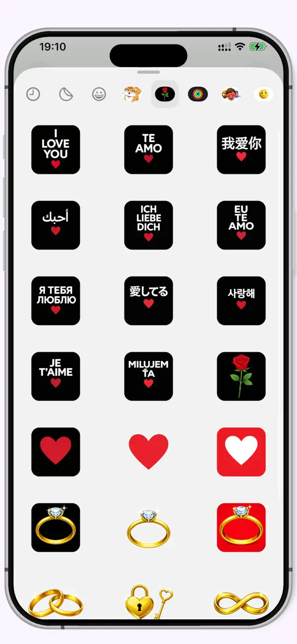 Screenshot #1 pour Love in 11 Languages