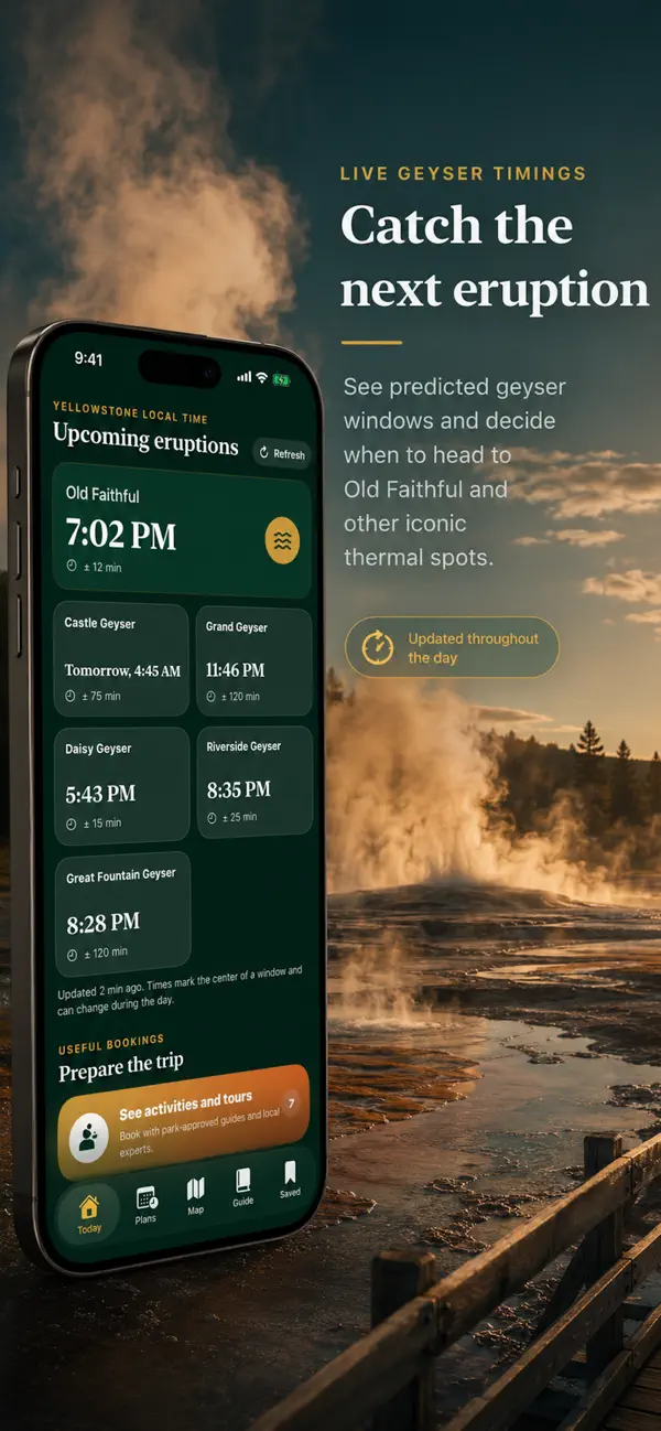 Screenshot #2 pour Parc national de Yellowstone