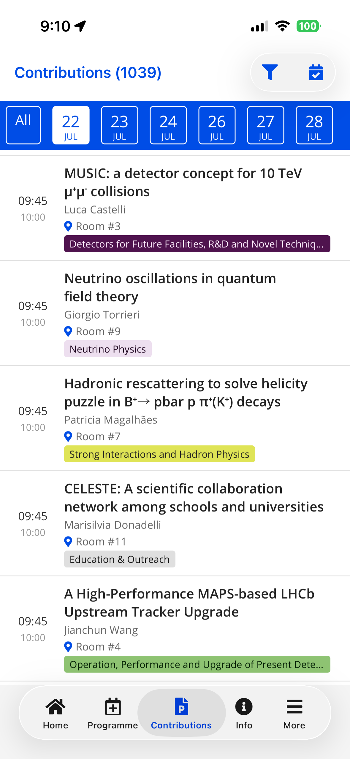 HEPCon screenshot 3