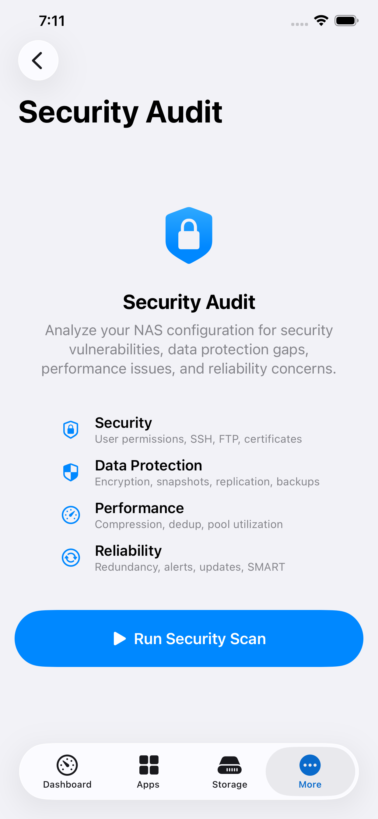 Zephyr - TrueNas Scale Manager