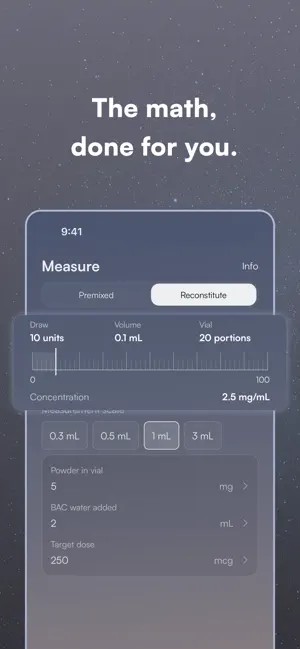 Peptide Tracker Log & Reminder screenshot 4
