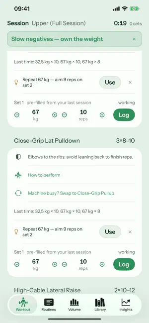 Grip & Balance: Workout Log screenshot 4