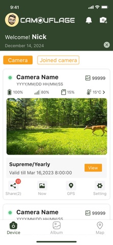 Camouflage Trailcam screenshot