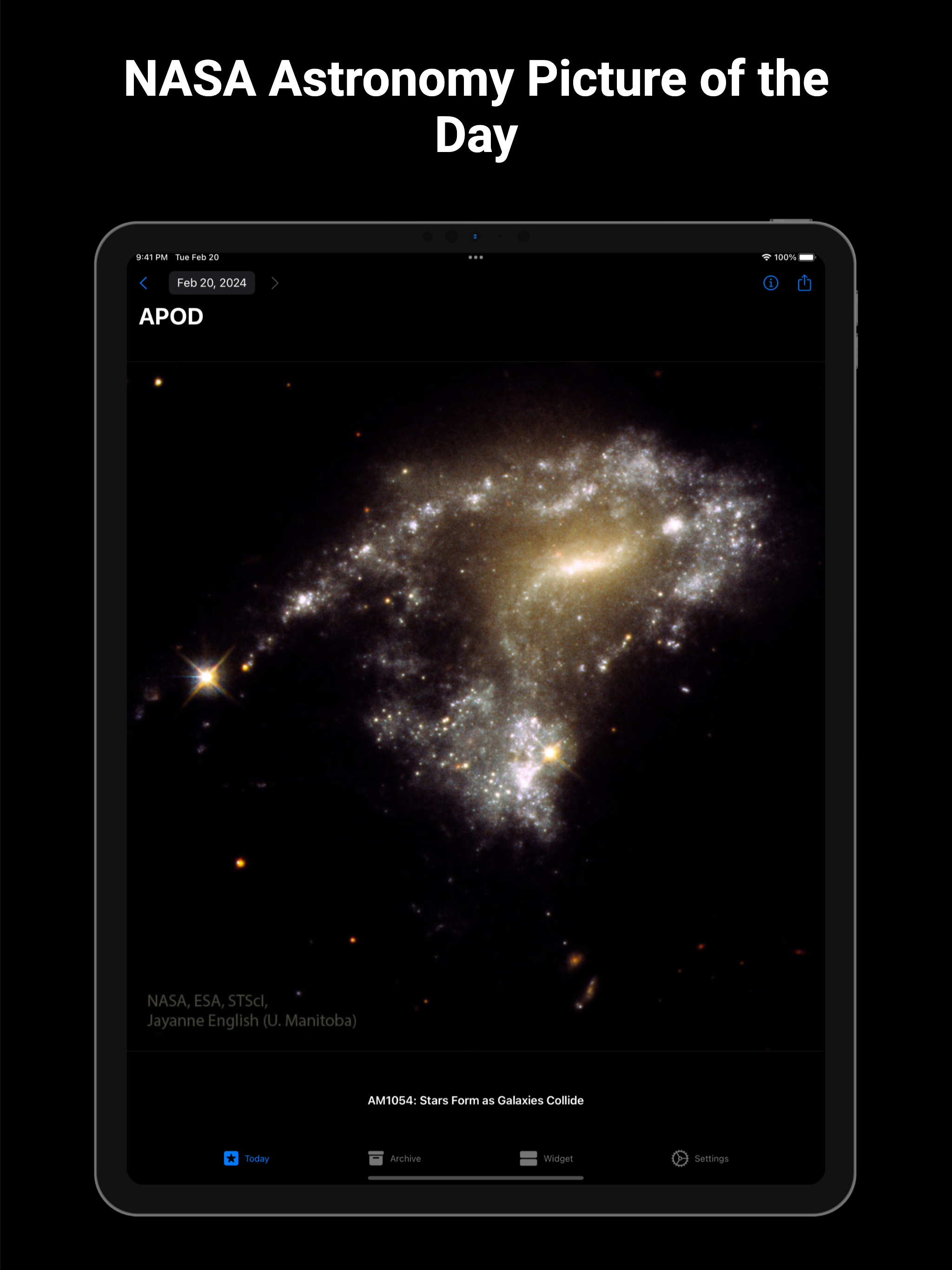 APOD NASA Widget & Photos screenshot 5