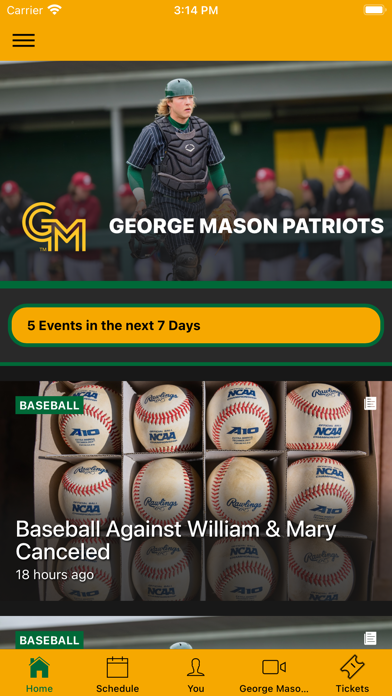 George Mason Patriots Screenshot
