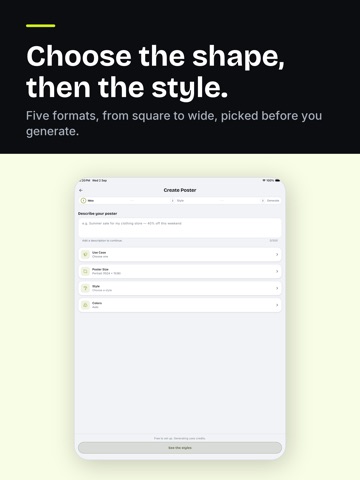AI Poster Maker - Pixazo iPad screenshot 6