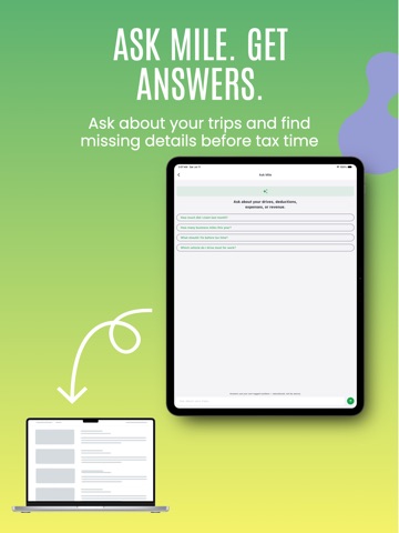 Mileage Tracker, Tax Log: Mile iPad screenshot