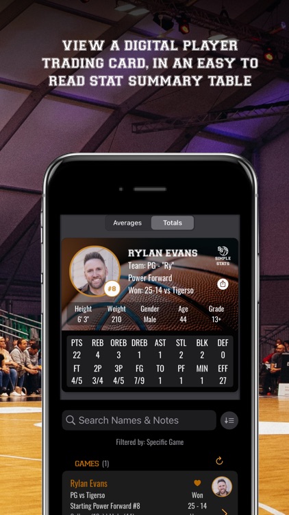 Basketball Simple Stat Tracker screenshot-5