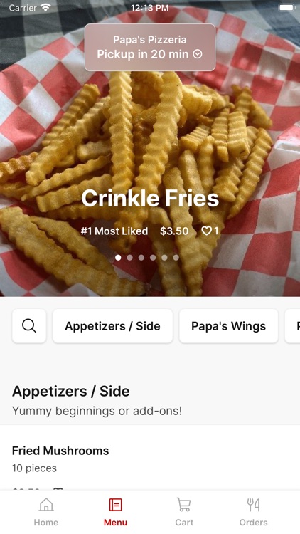 Papa's Pizzeria To Go