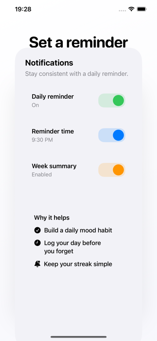 TapLog - Mood Tracker Screenshot 3 of 3