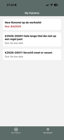 Odoo Kaizen screenshot