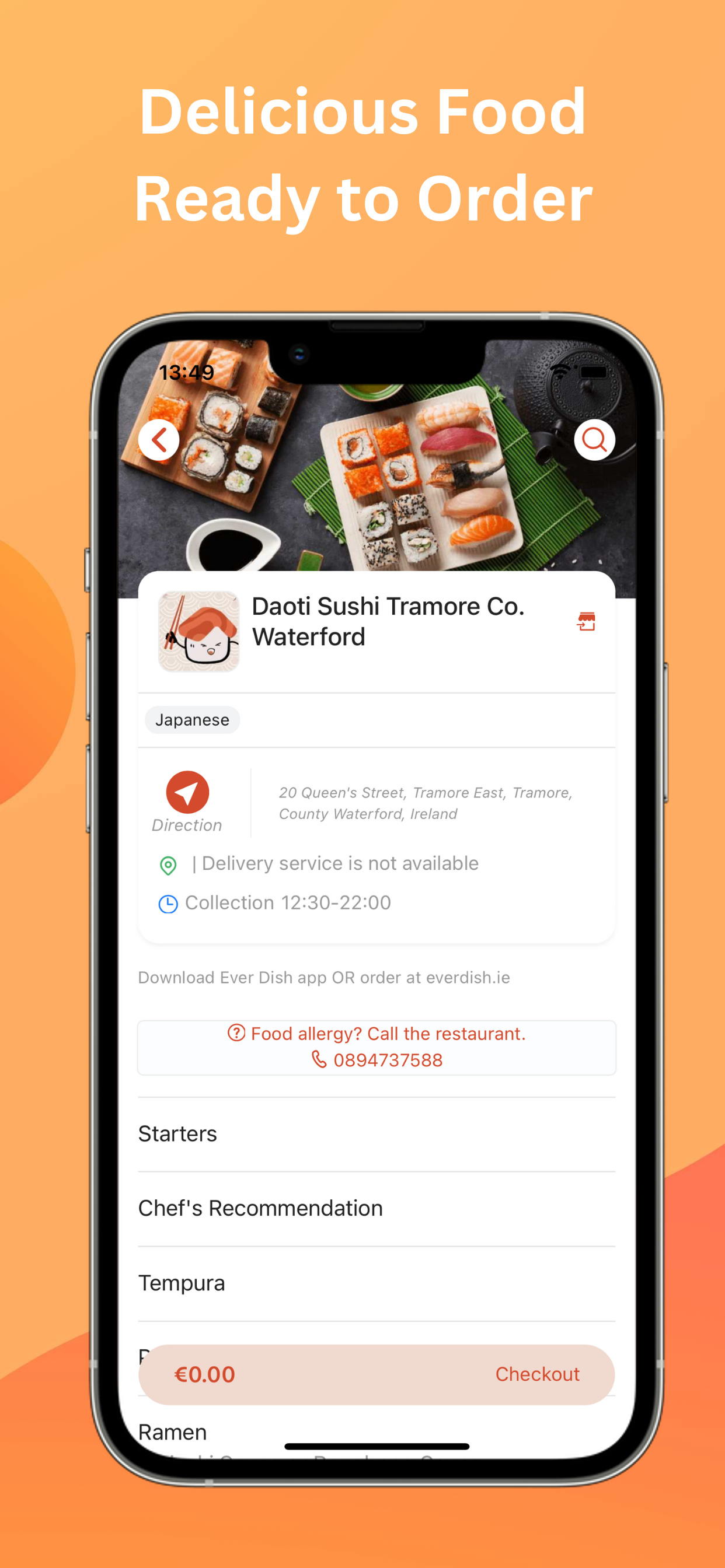 Daoti Sushi Tramore Waterford