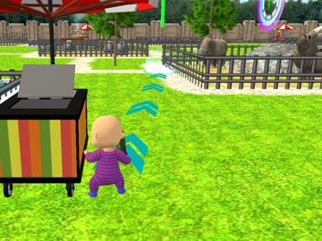 Naughty Baby 3D Daddy Zoo Fun iPad screenshot