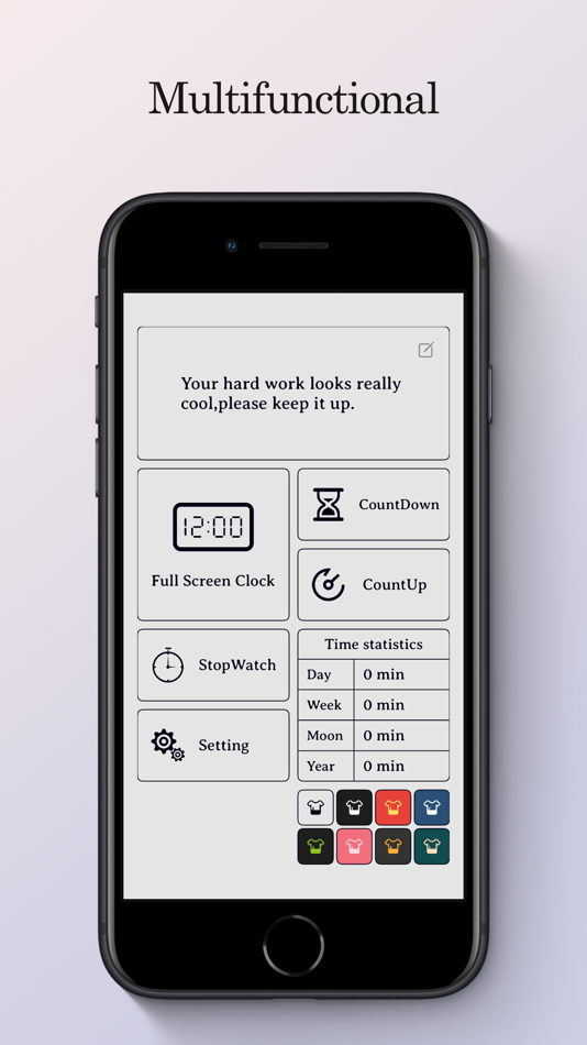 #1. Mini Clock - Focus Time (iOS) 由: 永欣 赵