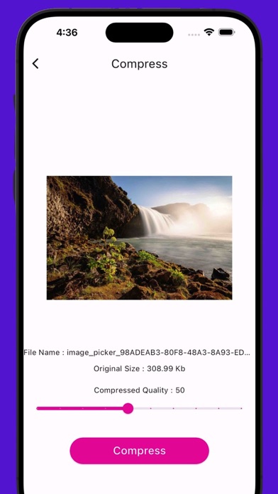 Photo Size Editor > Screenshot