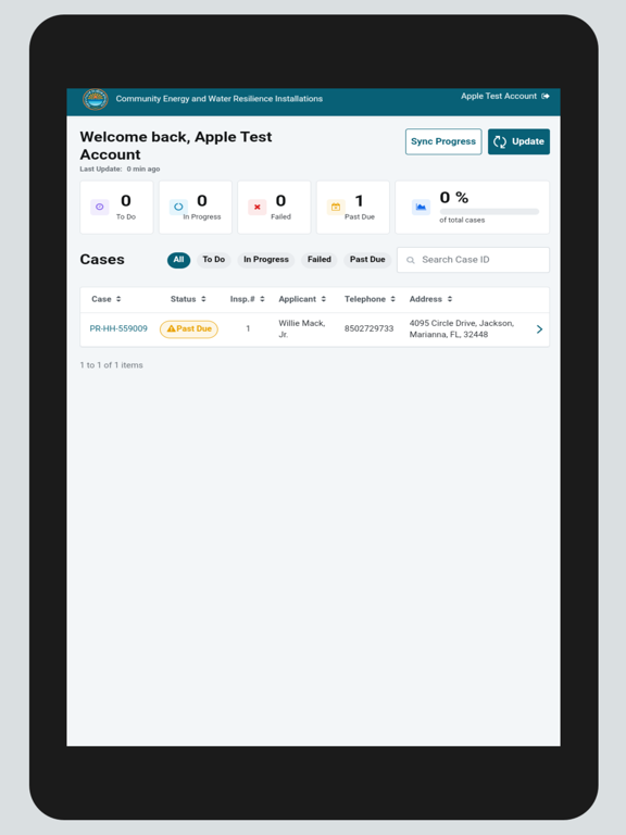App screenshot