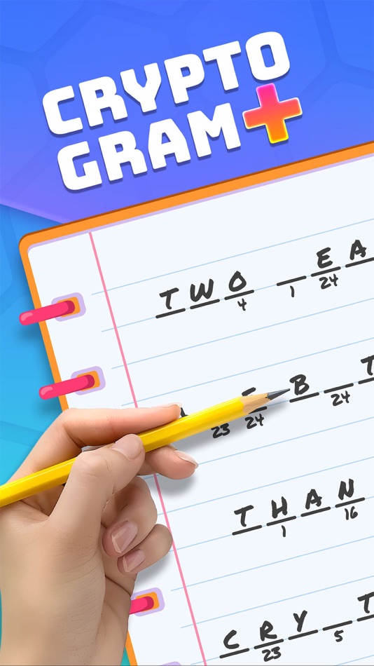 #1. Cryptogram +: CryptoQuote Game (iOS) 由: Megarama Games Ltd