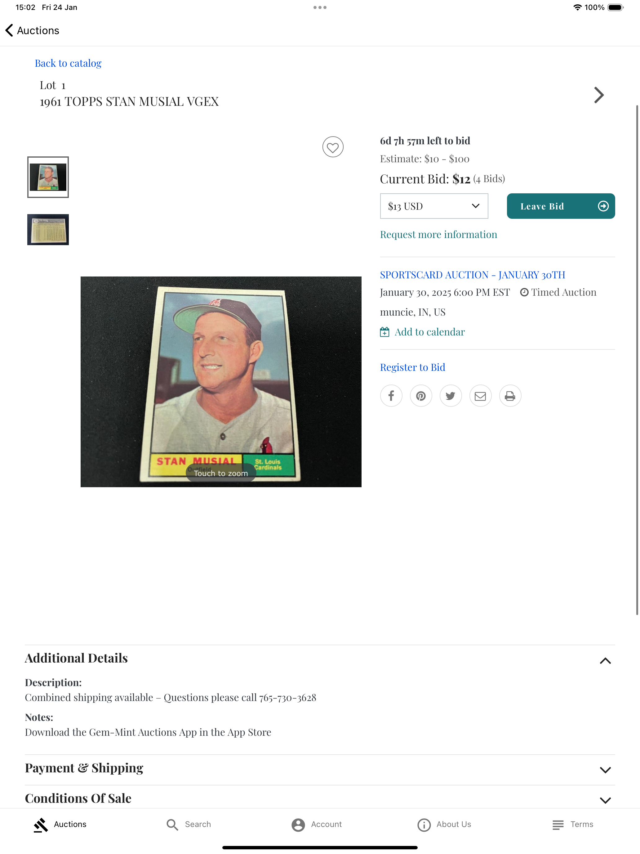 Gem-Mint Auctions