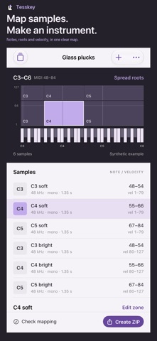 Tesskey Sample Kits Screenshot 1 of 5