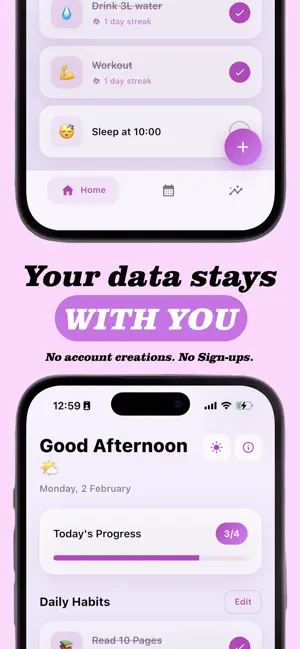 Habit Bear: Habit Tracker screenshot 2