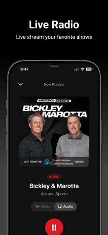 Arizona Sports 98.7 FM iPhone screenshot