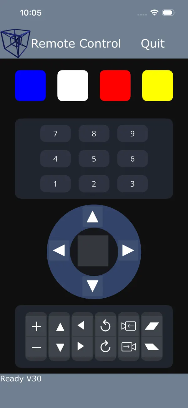 #2. Hyper Remote Control (iOS) Ved: Hypercube Realidade Virtual Ltda