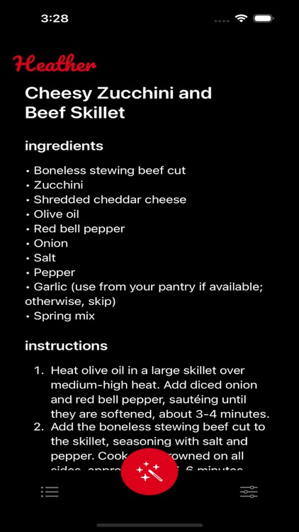 Heather: Build a Cooking Habit