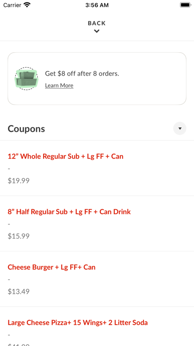 Pizza City Salisbury iPhone screenshot 3 - Food & Drink app