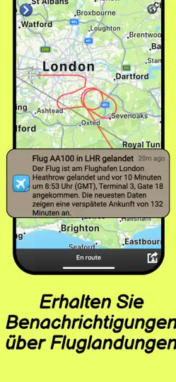 Screenshot von Flight Tracker Pro | Fly Radar auf dem iPhone 5