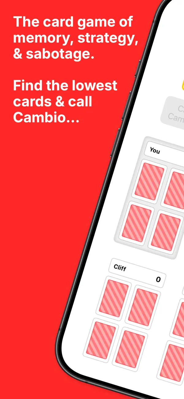 Cambio - Card Game Screenshot 2