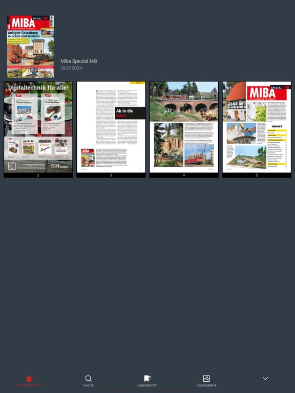 (Modell-)Bahn-Kiosk iPad app afbeelding 3