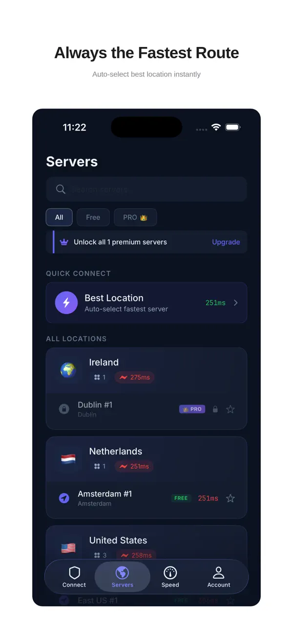 Screenshot #2 pour Pekpik VPN