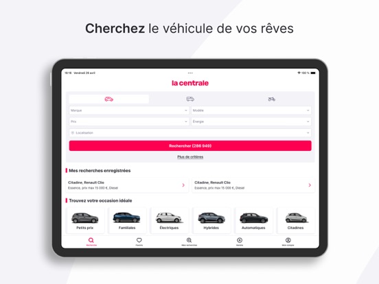 Screenshot #4 pour La Centrale : Voiture Occasion