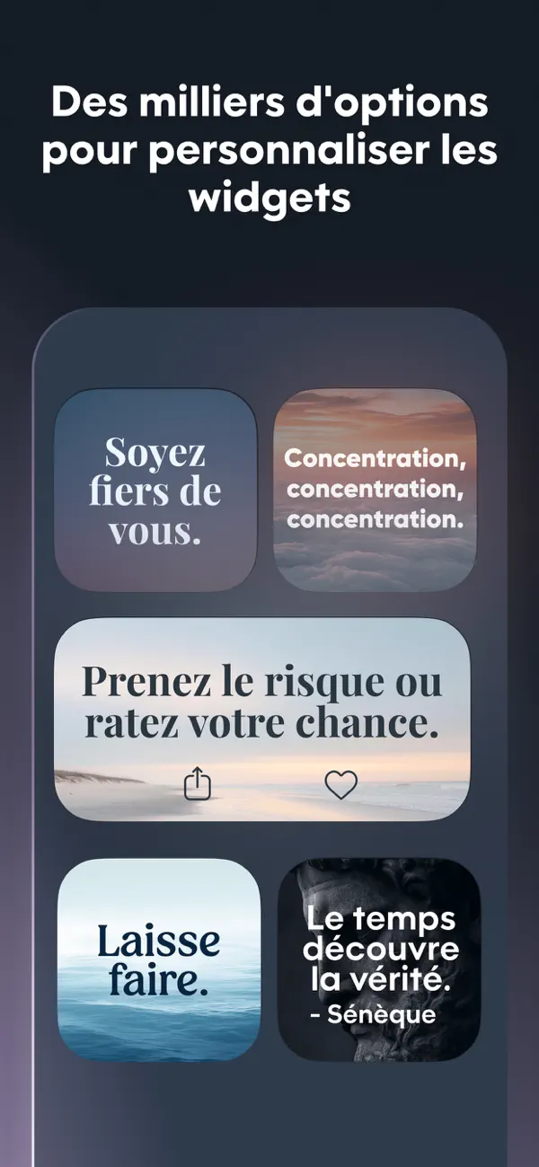 Screenshot #3 pour Motivation - Citations