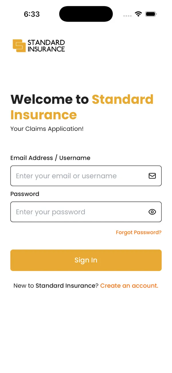 Screenshot #1 pour Standard Insurance