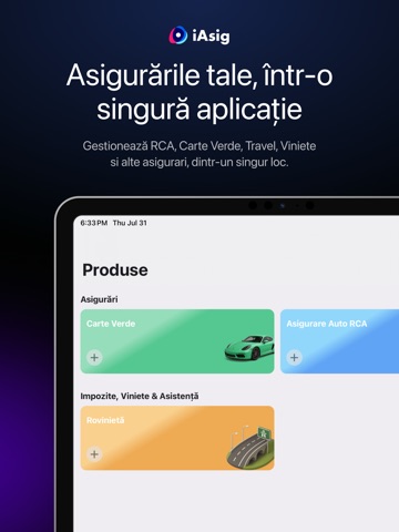 iAsig - Insurance Online iPad screenshot