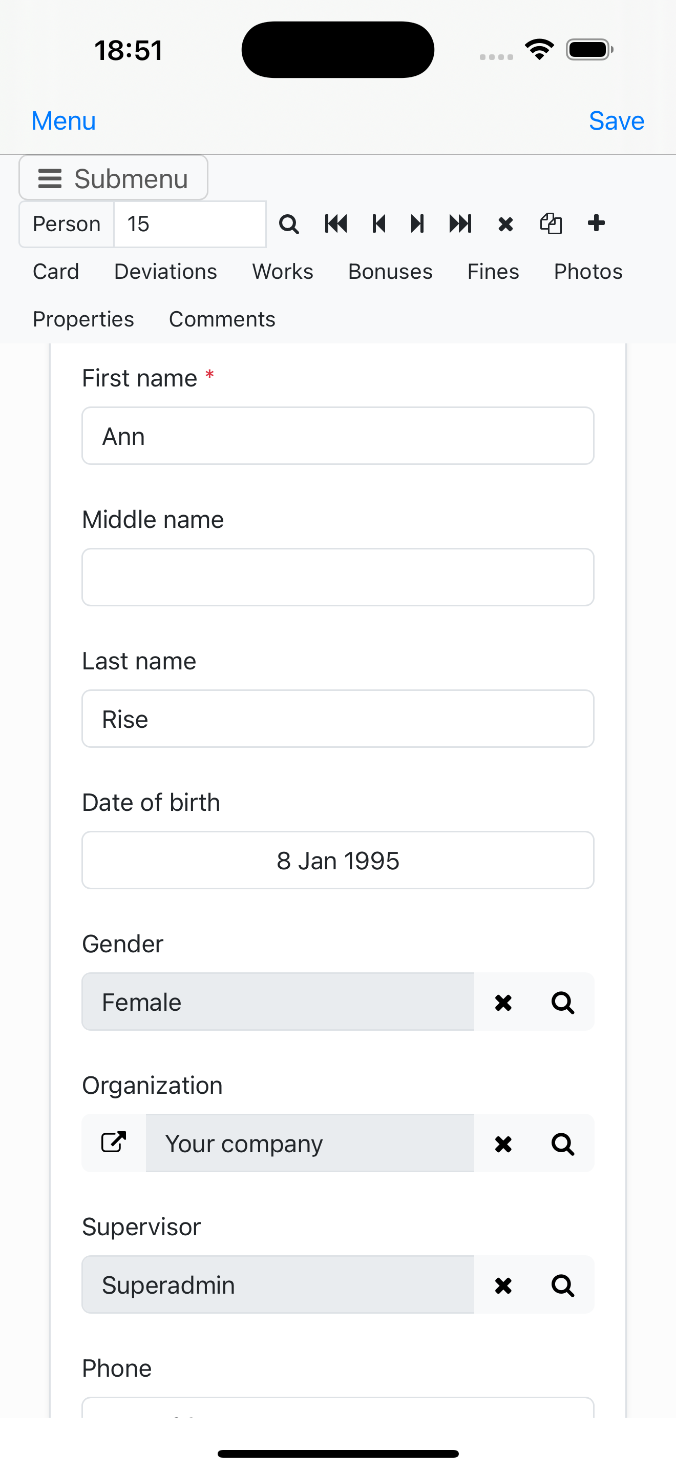 Nano Employee Timesheet screenshot 5