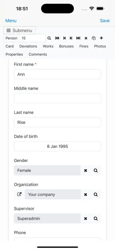 Nano Employee Timesheet screenshot 5