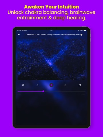 Thinkroot Energy Tuning Forks iPad screenshot