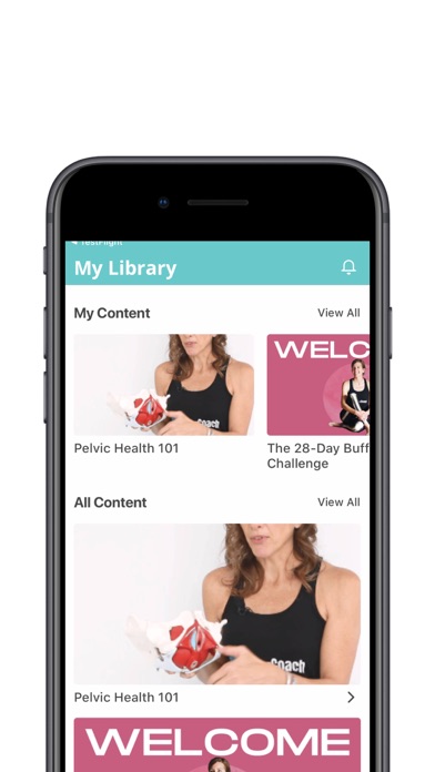 Buff Muff Pelvic Floor App Screenshot