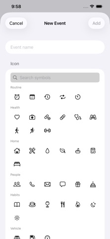 SinceBook screenshot