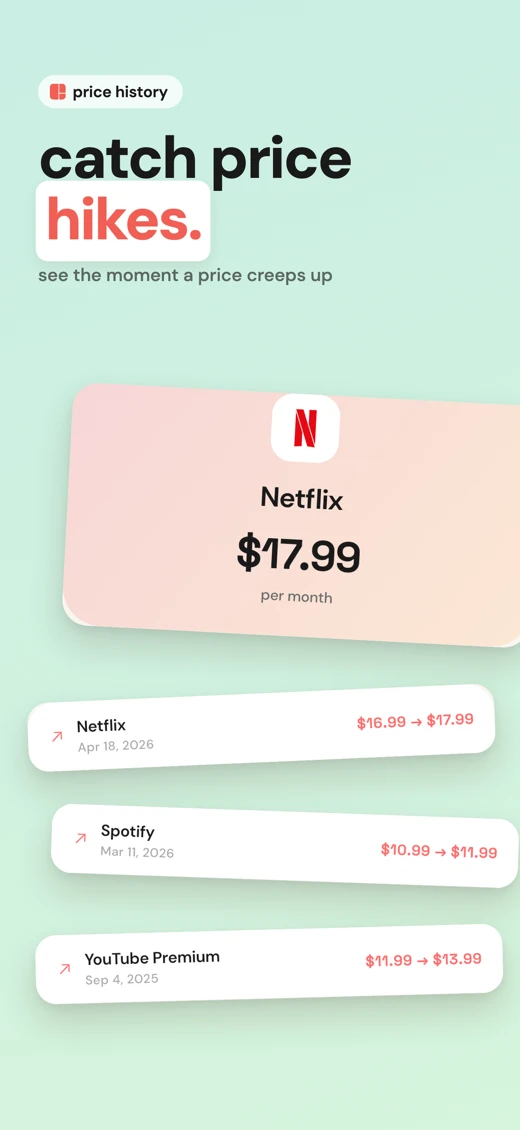 Subtrak: Subscription Tracker screenshot 4