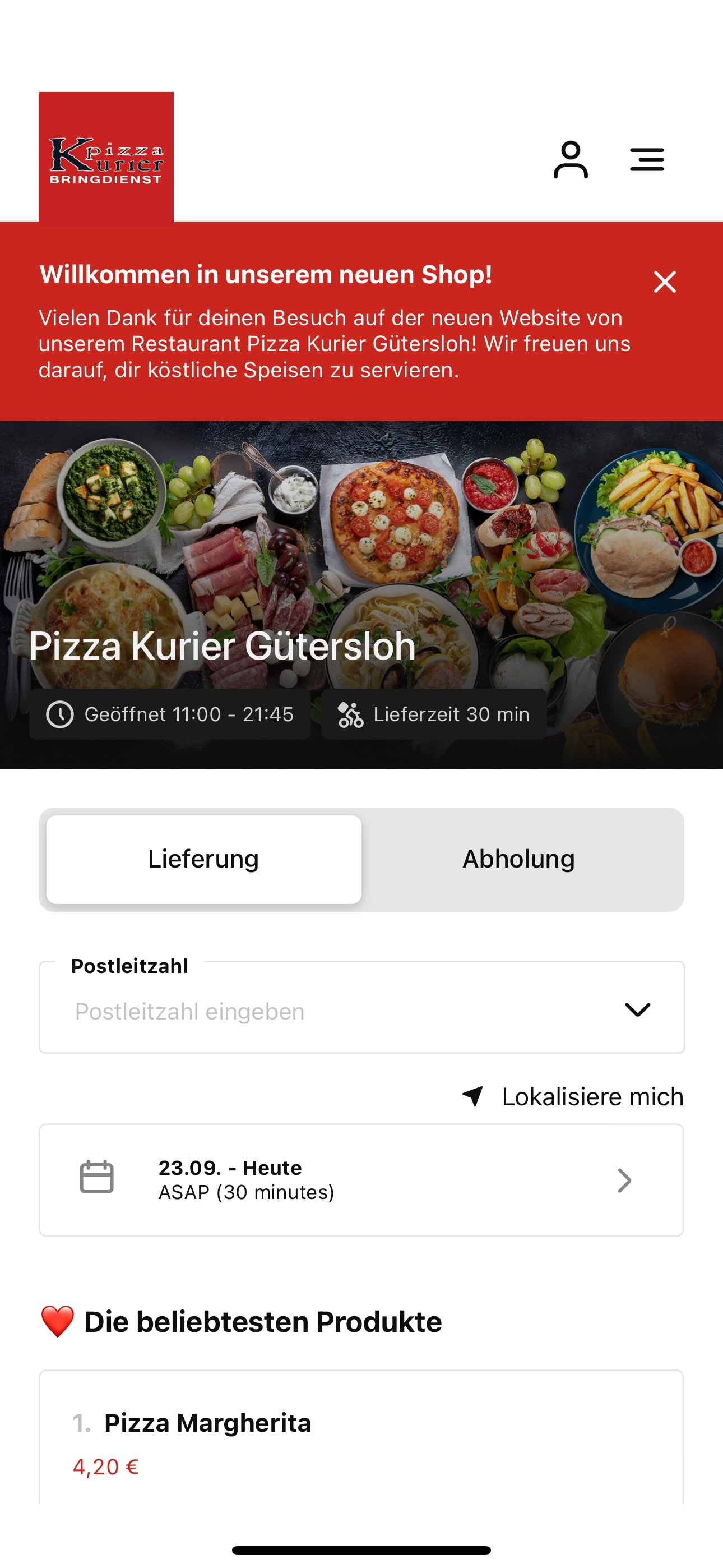Pizza Kurier Gütersloh DE screenshot 3