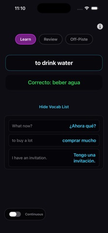 Spanish Level 1 screenshot