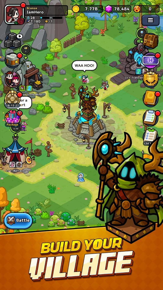 #4. Hero Assemble : Epic Idle RPG (iOS) 来自: cookapps